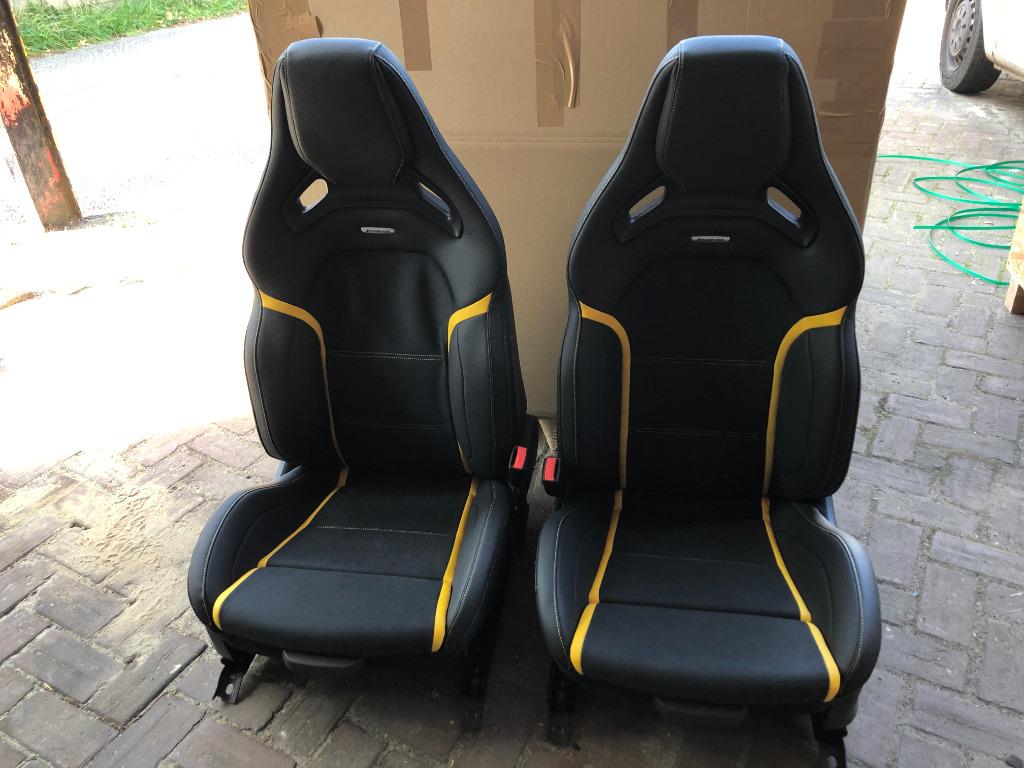 C118 W177 CLA35 CLA45 A35 A45 AMG 555 performance stoelen, Auto-onderdelen, Interieur en Bekleding, Ophalen, Gebruikt, Mercedes-Benz