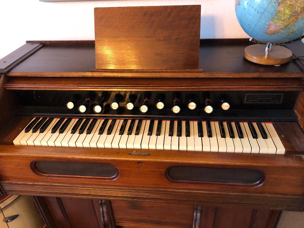 Antiek Harmonium, Muziek en Instrumenten, Ophalen, Gebruikt, 1 klavier, Harmonium