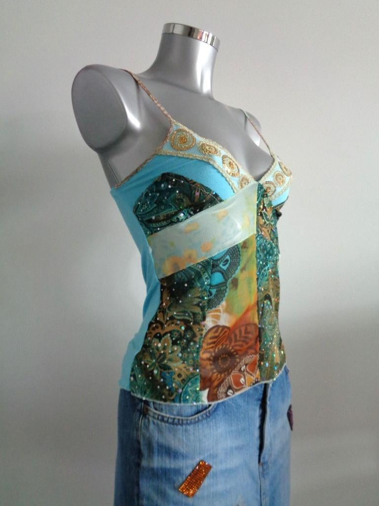 Perla Nera top, maat small, nieuw, viscose, Verzenden, Nieuw, Maat 36 (S), Zonder mouw