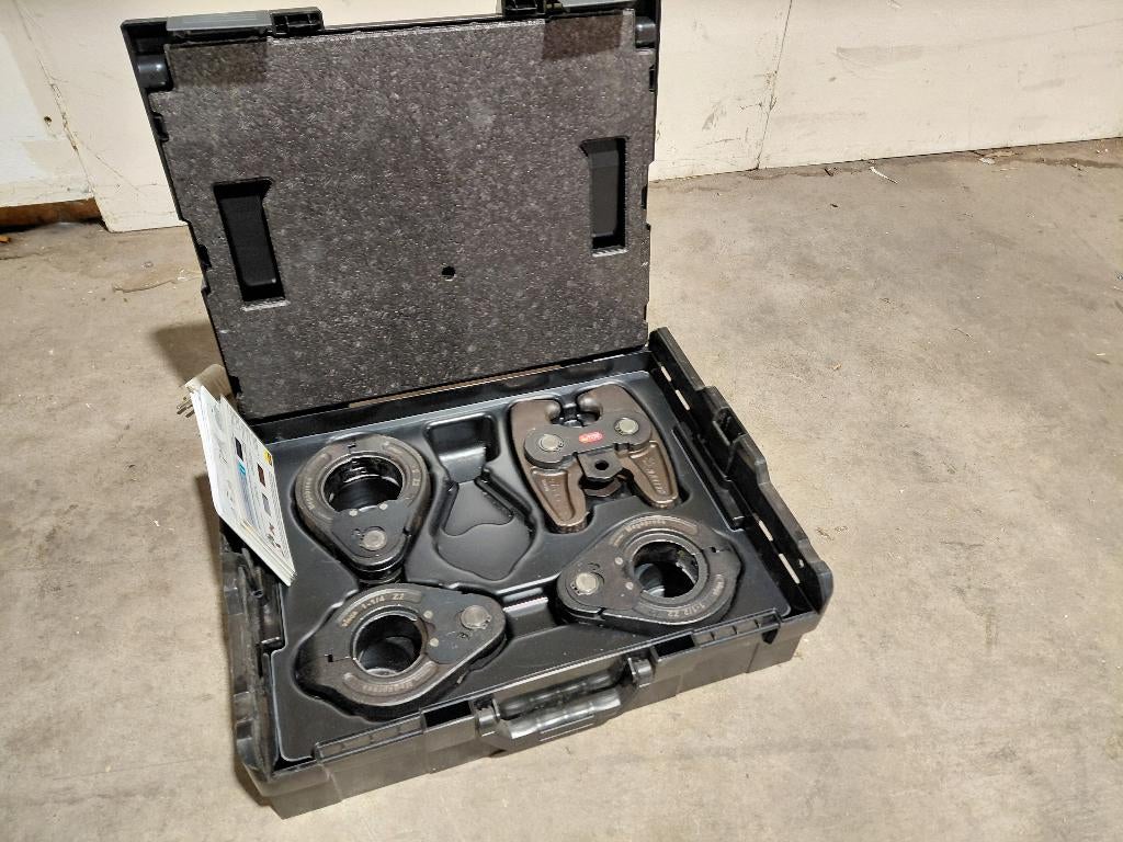 Viega PT2 persringset  1 1/4-2", voor Megapress, Ophalen of Verzenden, Zo goed als nieuw