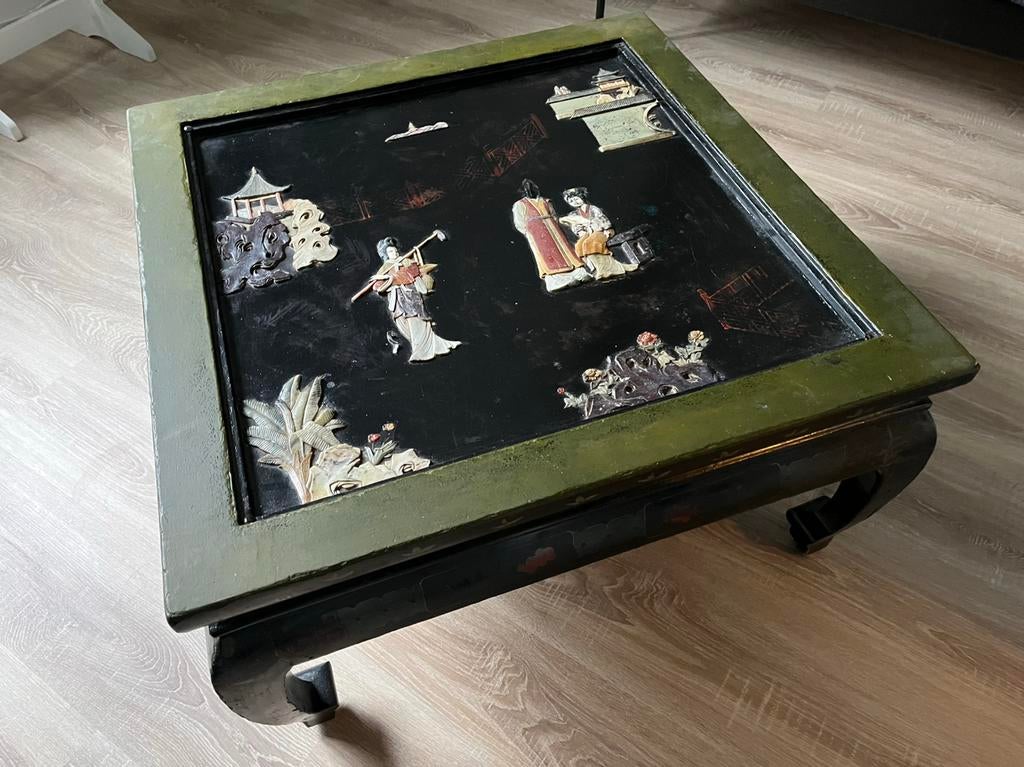 Mooie Chinese theetafel of bijzettafel, Ophalen
