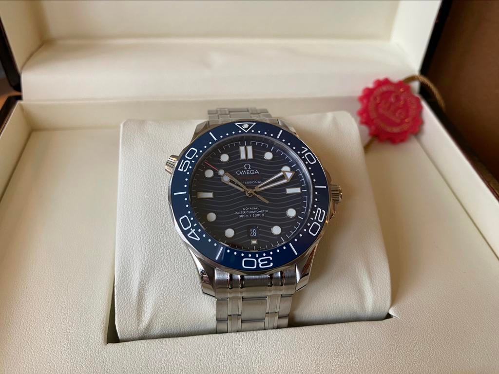 Super mooi - OMEGA Seamaster Co-axial Master, Sieraden, Tassen en Uiterlijk, Horloges | Heren, Nieuw, Polshorloge, Omega, Staal