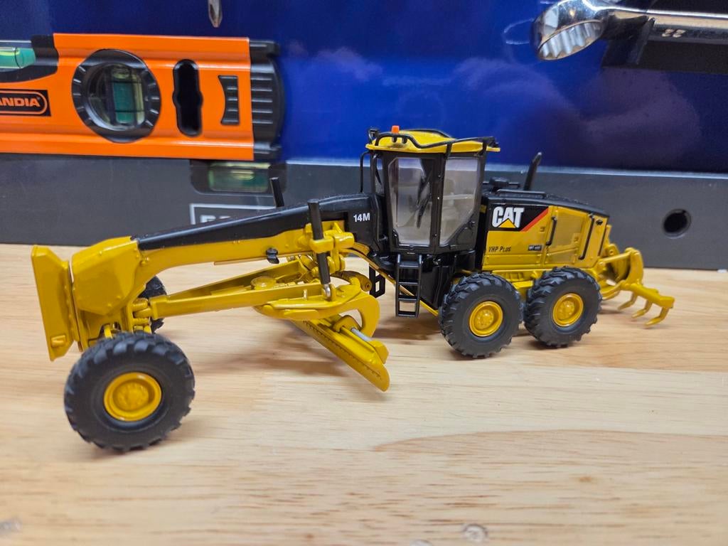 Norscot Caterpillar 14M Motorgrader 1:50, Ophalen of Verzenden, Zo goed als nieuw, Overige typen, Overige merken