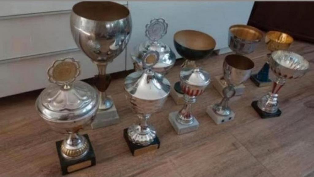 Sport prijzen bekers €4 per stuk 10 voor €25

Interesse stuu, Ophalen of Verzenden, Overige materialen