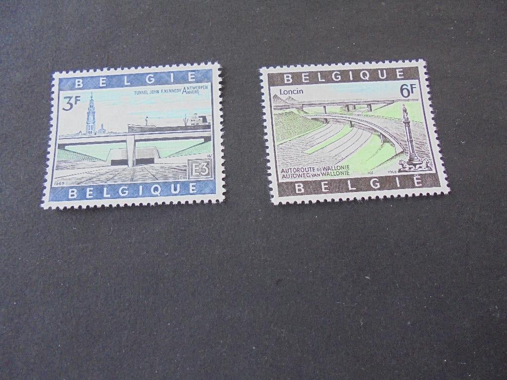 Belgie Mi:1570/1571 postfris, Verzenden, Postfris