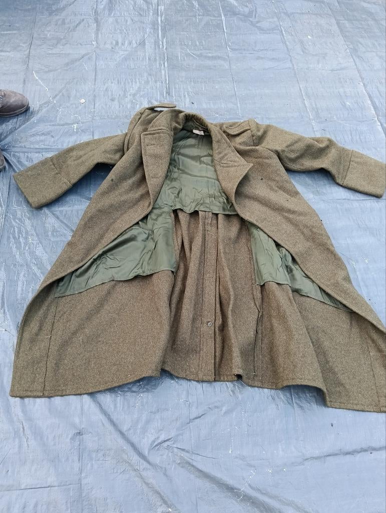 Britse wollen overjas, Verzamelen, Militaria | Algemeen, Ophalen of Verzenden, Landmacht, Engeland, Kleding of Schoenen