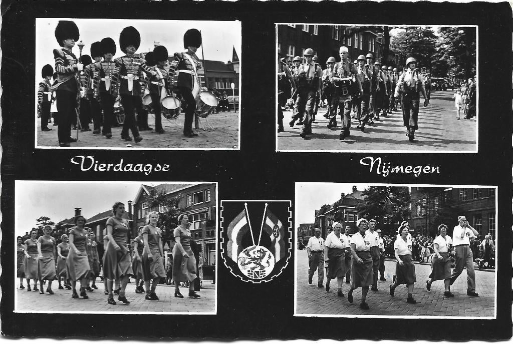 Nijmegen;  Vierdaagse 1958, Verzenden, 1940 tot 1960, Gelopen, Gelderland