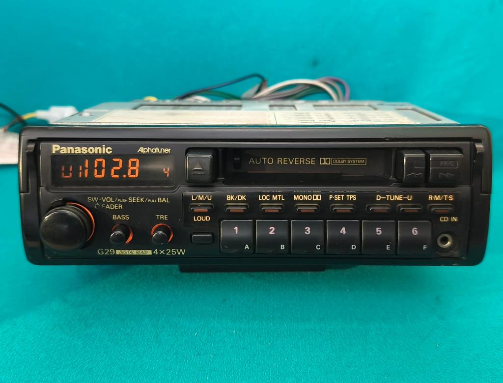 Panasonic cq-g29 cassette receiver, Ophalen of Verzenden, Zo goed als nieuw