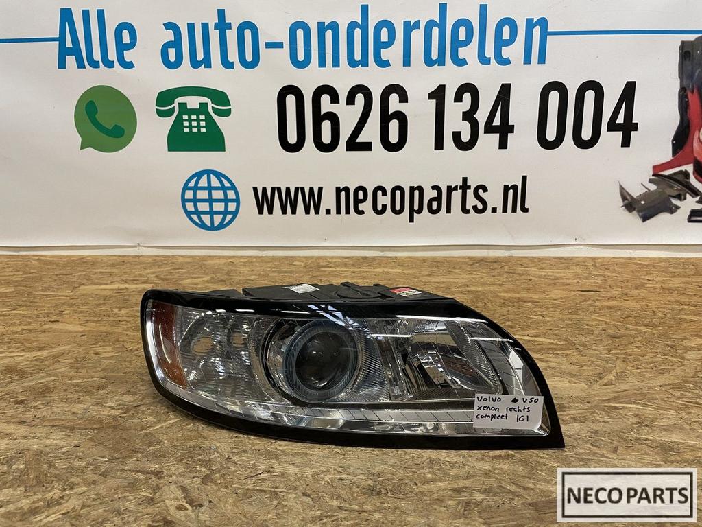 VOLVO V50 S40 XENON KOPLAMP RECHTS 31265699 ORIGINEEL, Auto-onderdelen, Verlichting, Volvo, Gebruikt, Ophalen of Verzenden