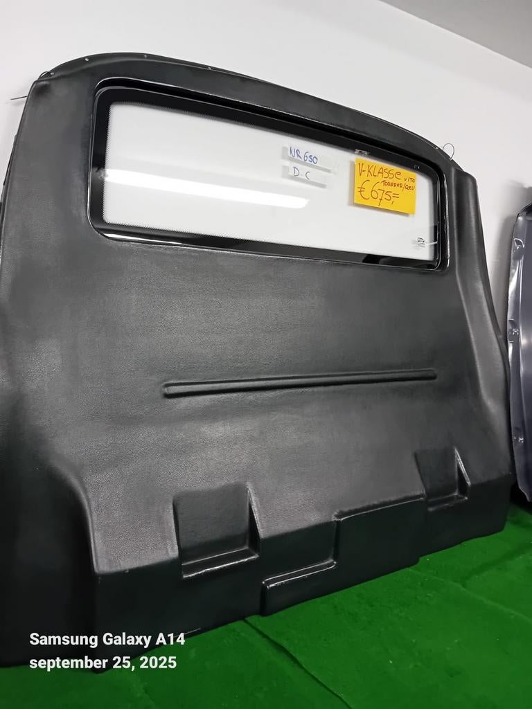 Mercedes w447 tussenschot dubbele cabine