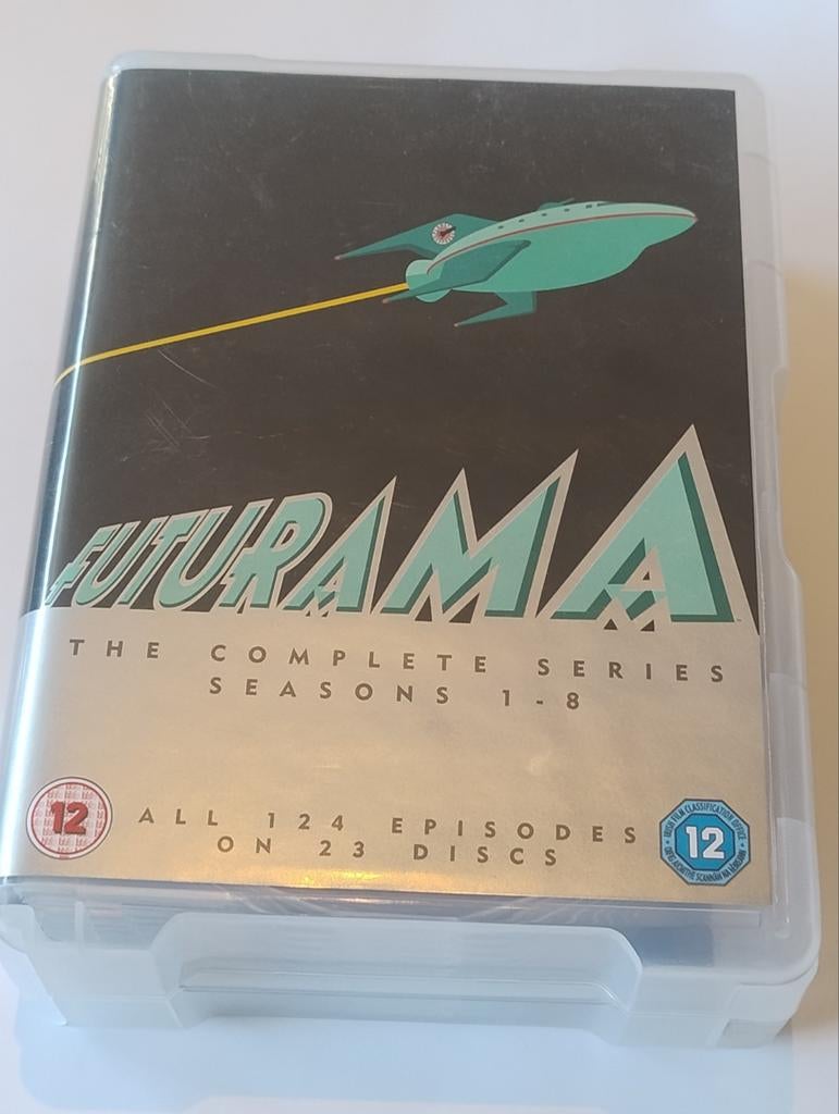 Futurama Complete Series 1-8 DVD Boxset Engels, Ophalen of Verzenden, Zo goed als nieuw, Boxset