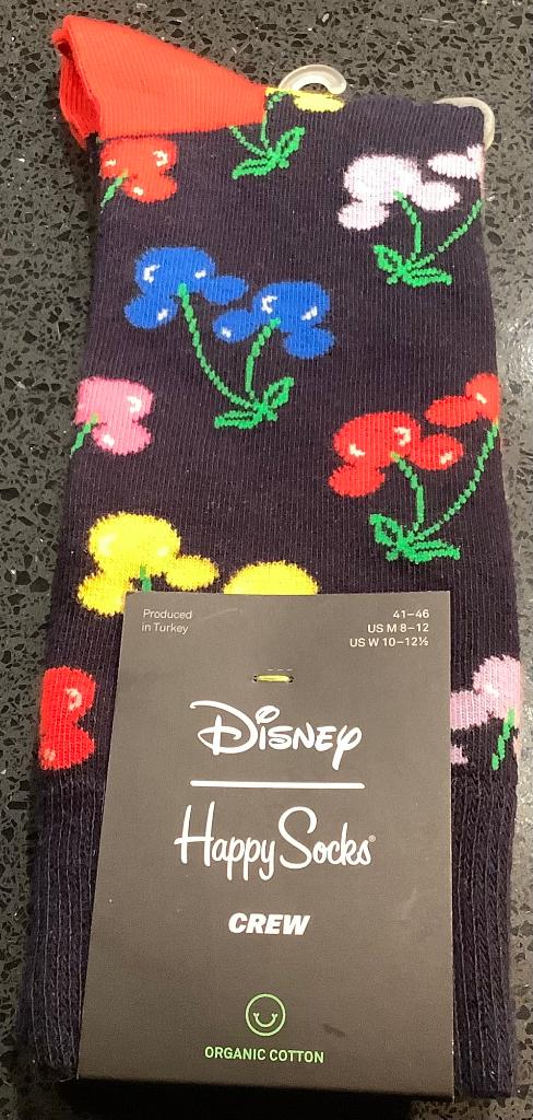Happy Socks Disney Mickey&Friends Herensokken 41-46, Blauw, Ophalen of Verzenden, Happy Socks, Nieuw