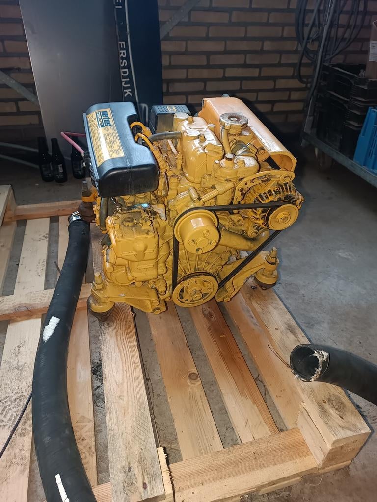 Vetus Twee Cilinder Dieselmotor - Betrouwbaar en Krachtig, Ophalen, Gebruikt, Diesel, 10 tot 30 pk