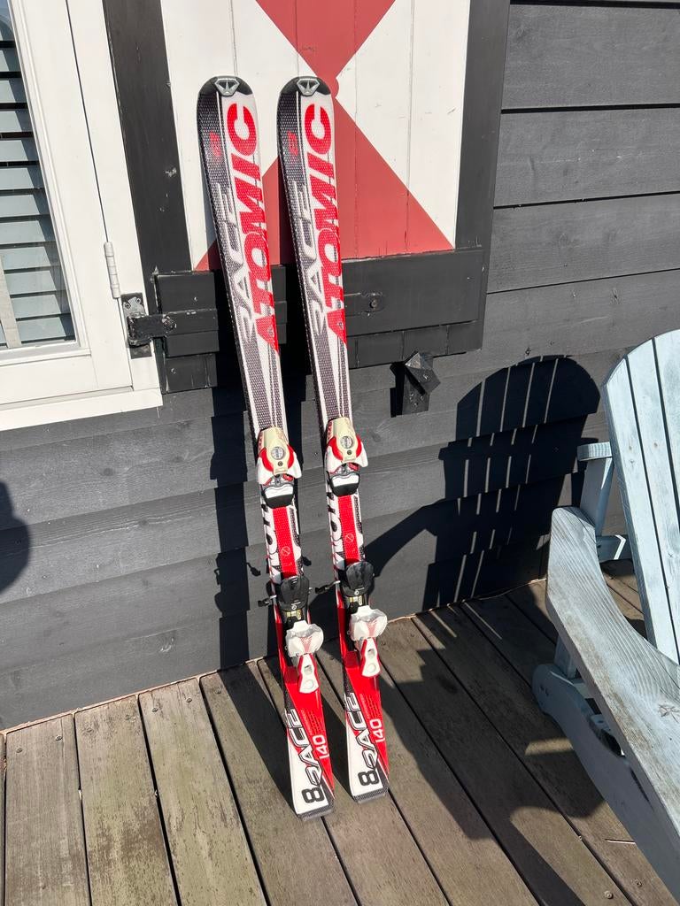 Atomic Race 8 junior ski’s 140 cm, Ophalen, Gebruikt, 100 tot 140 cm, Carve
