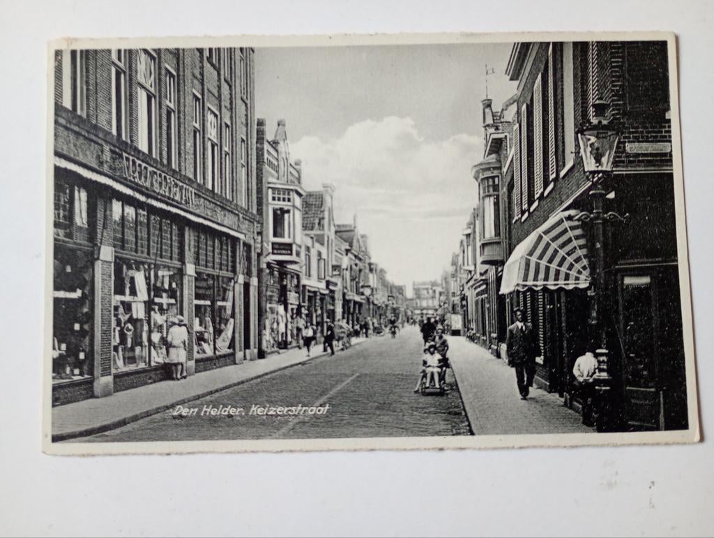 Den Helder Keizerstraat 1934, Ophalen of Verzenden, 1920 tot 1940, Gelopen, Noord-Holland