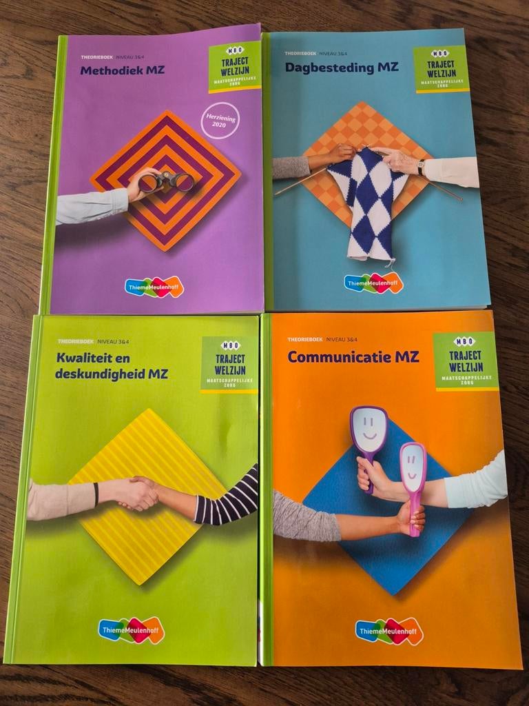 Boeken MZ opleiding in prima staat, ThiemeMeulenhoff, Ophalen of Verzenden, Zo goed als nieuw, MBO