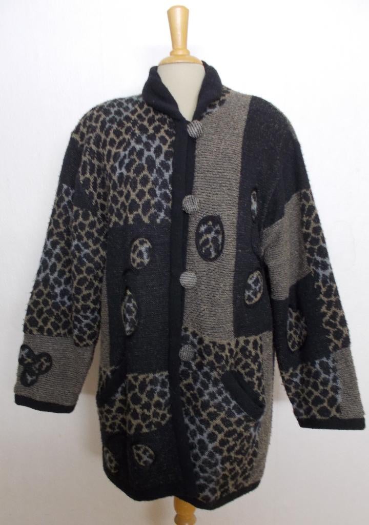 Mooi iets wol mix Noors/folklore windstopper vest! L, Kleding | Dames, Ophalen of Verzenden, Zo goed als nieuw, Maat 42/44 (L)