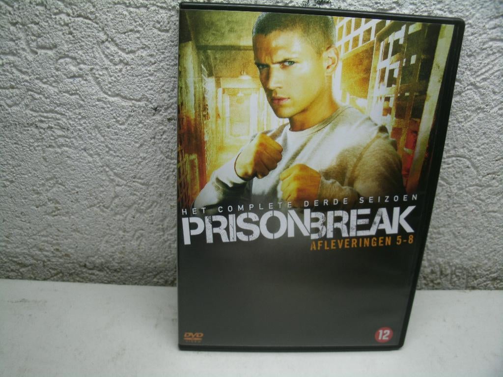 dvd 102b prison break derde seizoen aflev 5-8, Cd's en Dvd's, Vanaf 12 jaar, Ophalen of Verzenden, Zo goed als nieuw, Actie en Avontuur