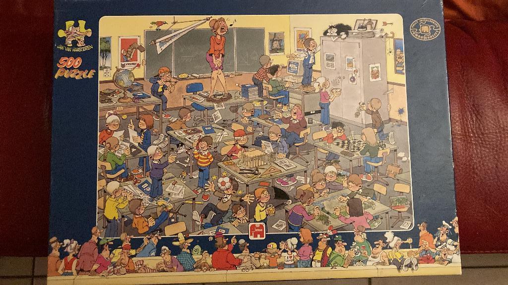 Puzzle Jan van Haasteren om te ruilen, Ophalen, 500 t/m 1500 stukjes, Gebruikt, Legpuzzel