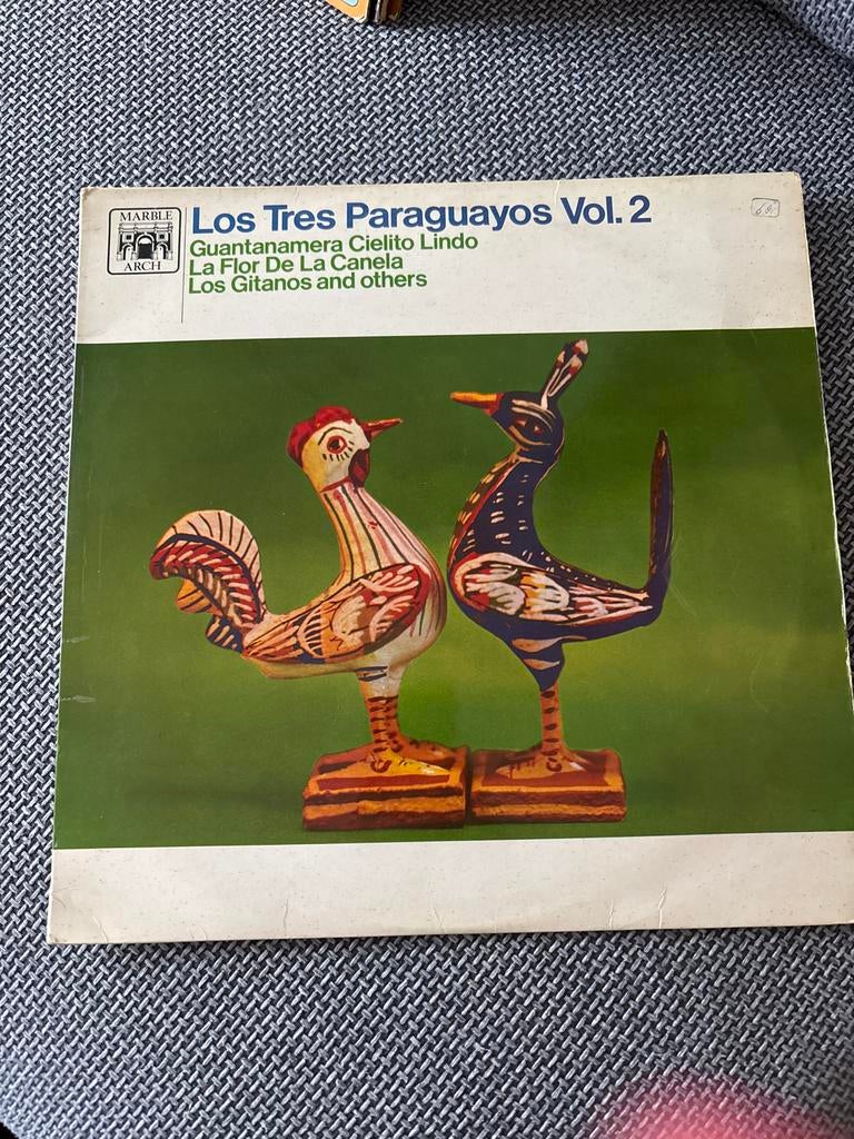 Los Tres Paraguayos Vol. 2 - Vinyl LP, Ophalen of Verzenden, Zo goed als nieuw, 12 inch