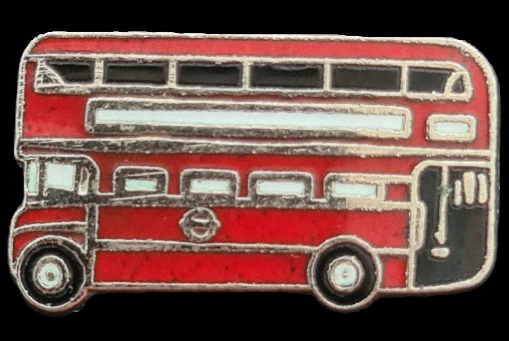 Engelse dubbeldekker bus- klein, Verzamelen, Speldjes, Pins en Buttons, Ophalen of Verzenden, Nieuw, Transport, Speldje of Pin