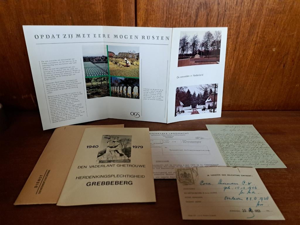 Grebbeberg WW2 krijgsmacht, Verzamelen, Ophalen of Verzenden, Landmacht, Amerika