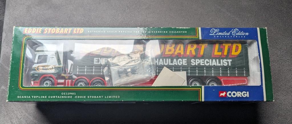 Eddie Stobart, Ophalen, Zo goed als nieuw, Bus of Vrachtwagen, Corgi