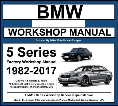 BMW 5 serie 1982-2017 ISTA Workshop manuals op USB stick, Verzenden