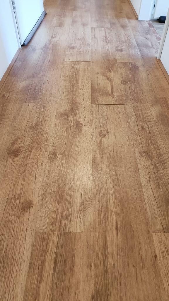 Laminaat vloer restpartij licht eiken kliklaminaat, 50 tot 150 cm, Nieuw, Ophalen of Verzenden, Minder dan 5 m²