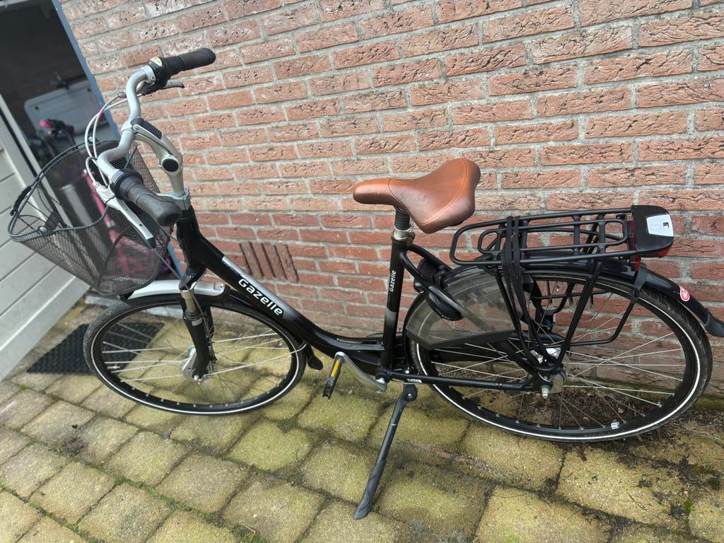 Gazelle fiets, Ophalen, Zo goed als nieuw, Handrem