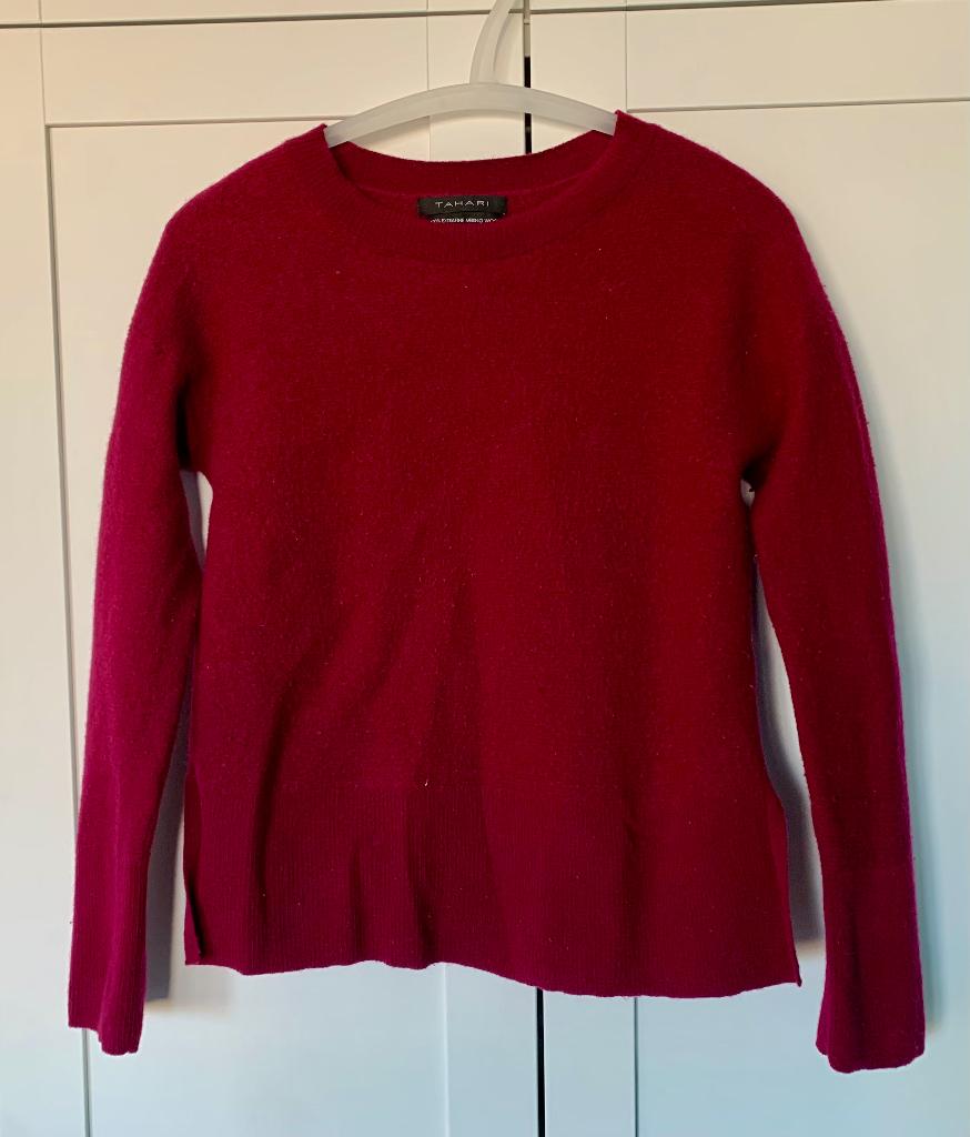 Trui merino wol, Tahari, maat XS, Overige kleuren, Tahari, Ophalen of Verzenden, Maat 34 (XS) of kleiner