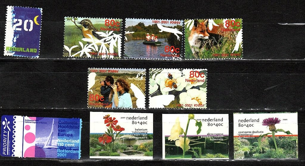 Jaarcollectie 2001 postfris, Postzegels en Munten, Ophalen of Verzenden, Na 1940, Postfris