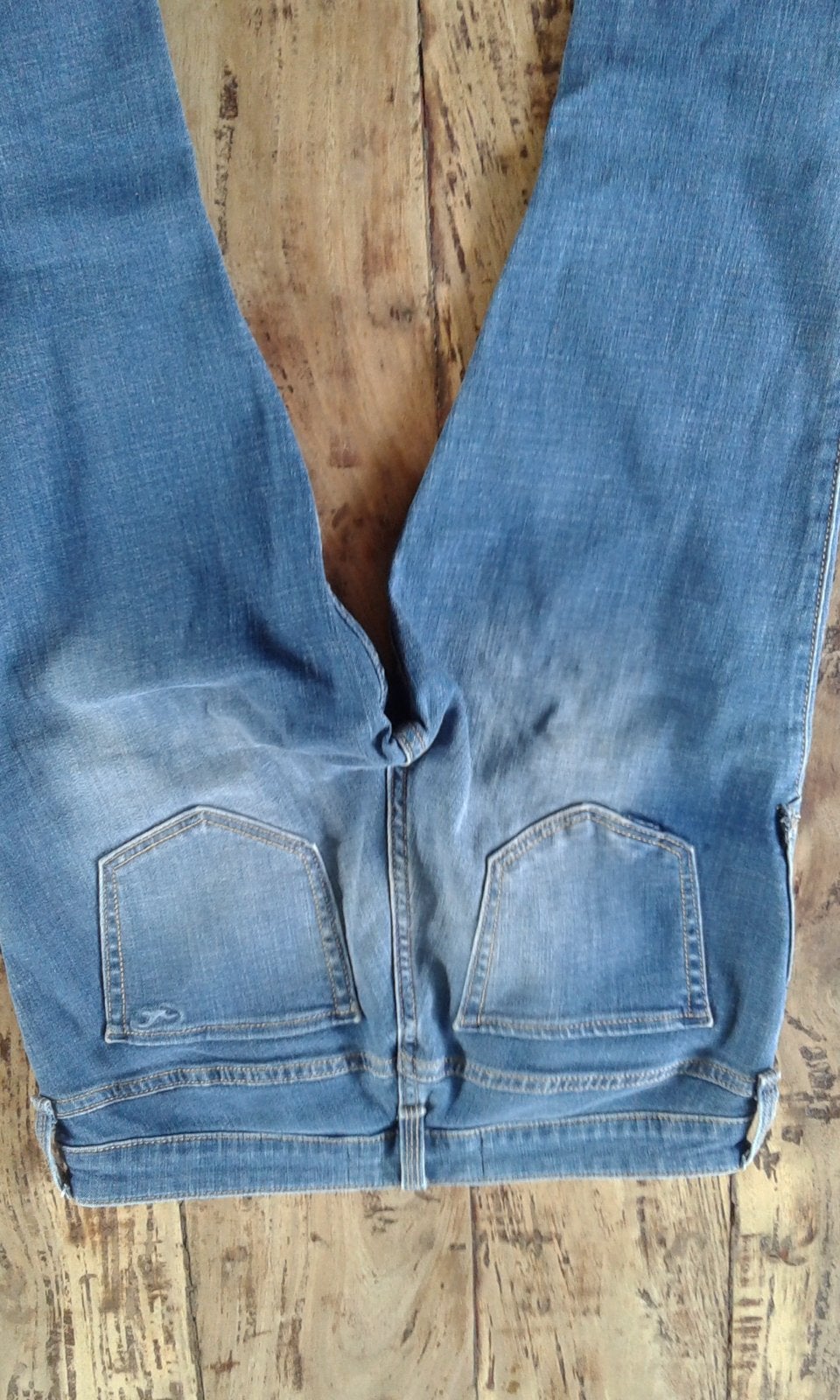 Hollister Super Skinny Jeans W28/W29 (confectie 36), Ophalen of Verzenden, Gedragen, Blauw, W28 - W29 (confectie 36)