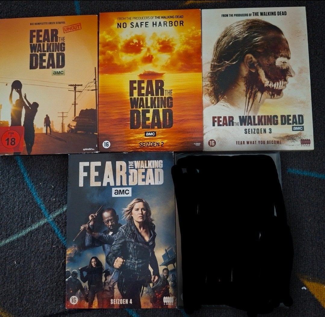 Fear The Walking Dead Seizoen 1 t/m 4 DVD Boxset, Vanaf 16 jaar, Ophalen of Verzenden, Zo goed als nieuw, Horror