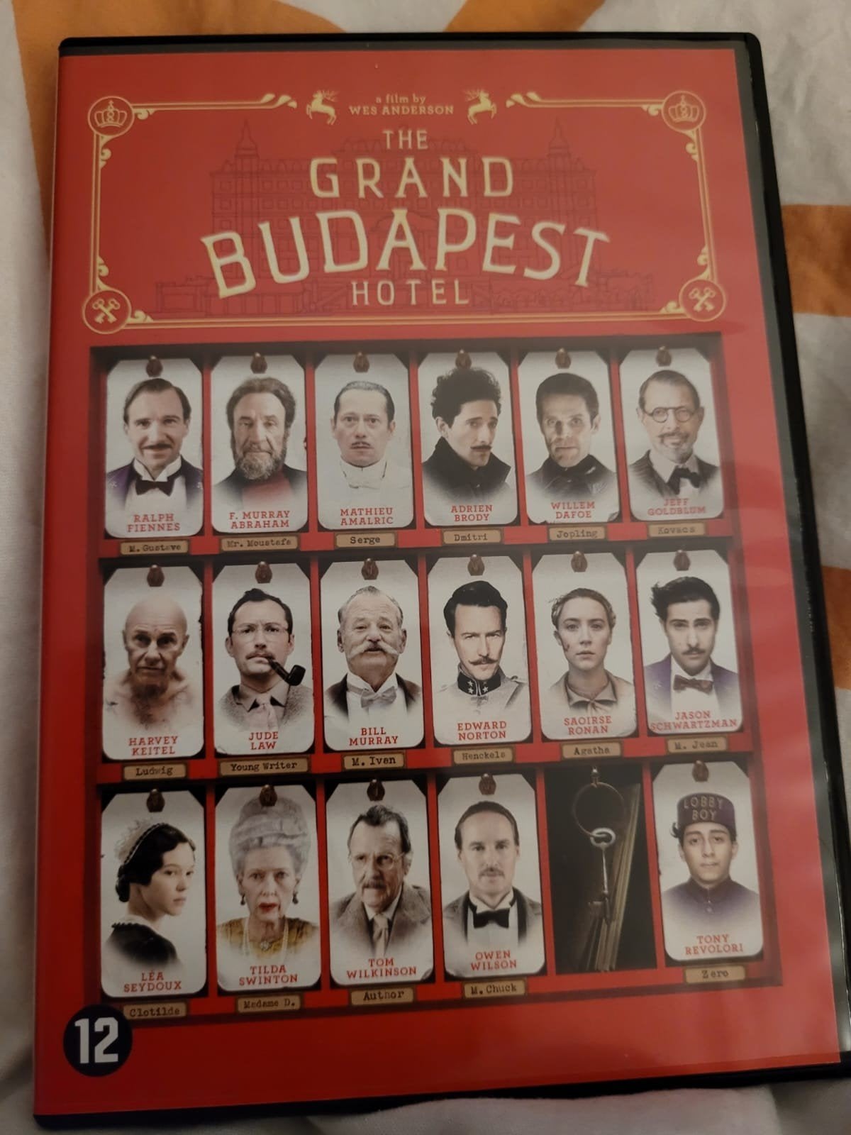 The grand budapest hotel wes anderson lodz jeff goldblum, Alle leeftijden, Ophalen of Verzenden, Zo goed als nieuw, Overige gebieden