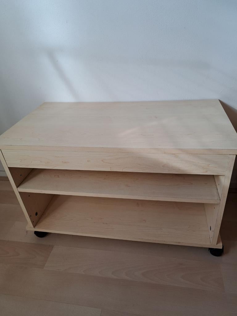 Tv meubel,voor de kleinbehuiste.Ophalen ivm gewicht., Gebruikt, Minder dan 100 cm, 25 tot 50 cm, Overige houtsoorten