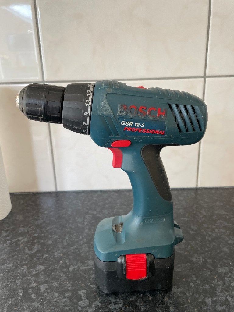 Bosch GSR 12-2 Professional Accuboormachine, Ophalen, Gebruikt, Variabele snelheid, Boor- en Schroefmachine
