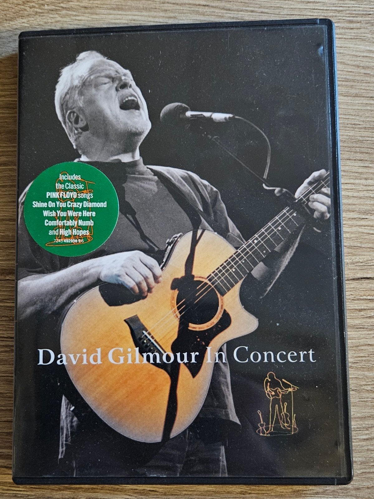 DVD David Gilmour - In Concert - Pink Floyd, Cd's en Dvd's, Alle leeftijden, Ophalen of Verzenden, Zo goed als nieuw