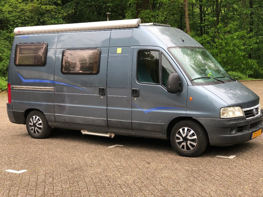 Camper Fiat Possl 2005 total OFF GRID goede bus. Alles 100%!, Caravans en Kamperen, Campers, Fiat, Luifel, Tot en met 2, Particulier