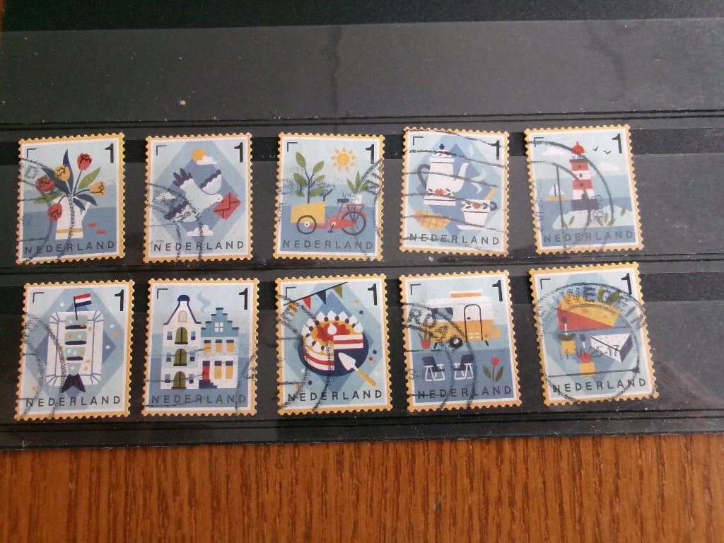 2023 - echt hollands (656d), Verzenden, Gestempeld