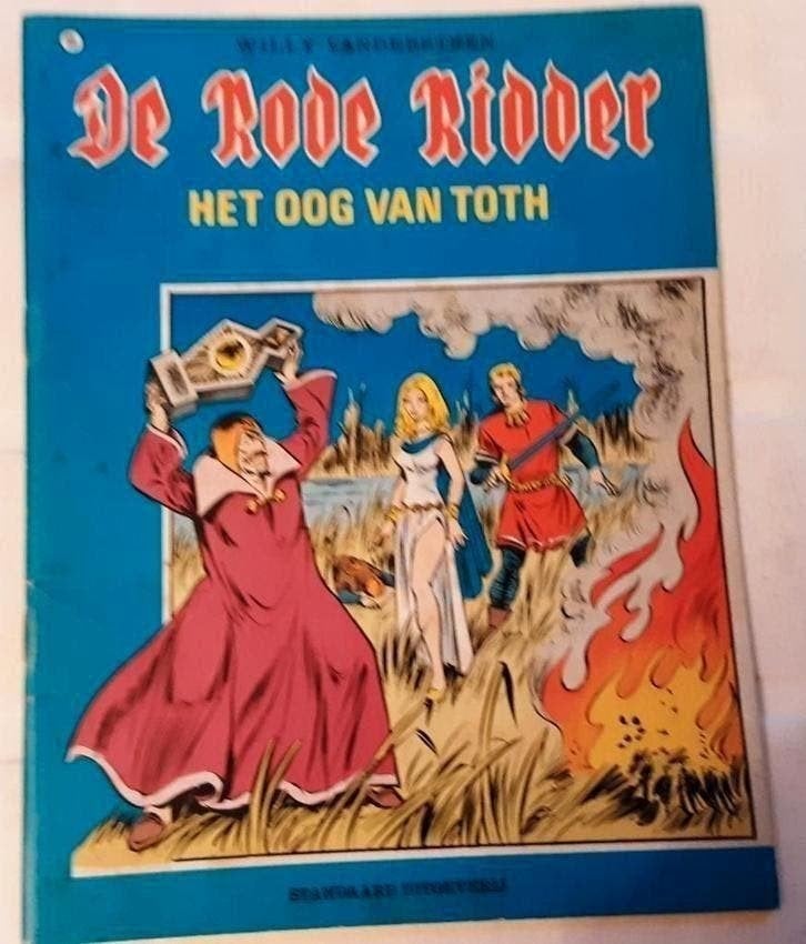 De Rode Ridder 88 Het oog van Toth - Willy Vandersteen 1979, Boeken, Eén stripboek, Ophalen of Verzenden, Gelezen