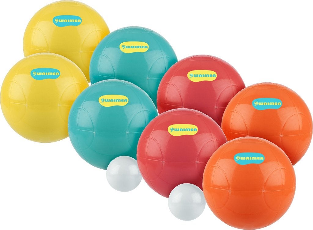 Strand jeu de boules set - 4 spelers, Sport en Fitness, Bowlen, Ophalen of Verzenden, Nieuw, Bal