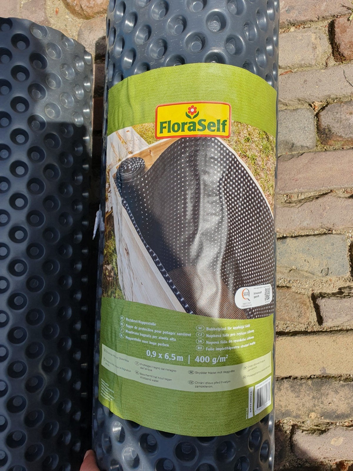 FLORASELF Tuin noppenfolie 0,9 x 6,5 meter, Doe-het-zelf en Verbouw, Zeil en Folie, Ophalen of Verzenden