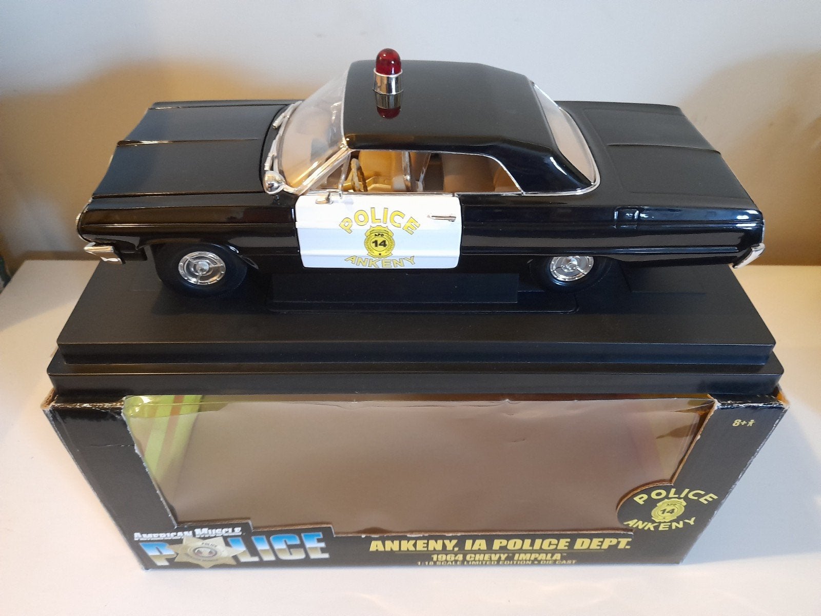 chevrolet impala police Ankeny 1964, Ophalen of Verzenden, Zo goed als nieuw, Auto, Overige merken