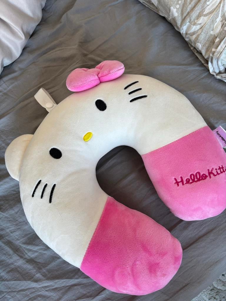 Hello Kitty nekkussen - Ideaal voor reizen en comfort, Ophalen, Overige merken, Overige typen, Zo goed als nieuw