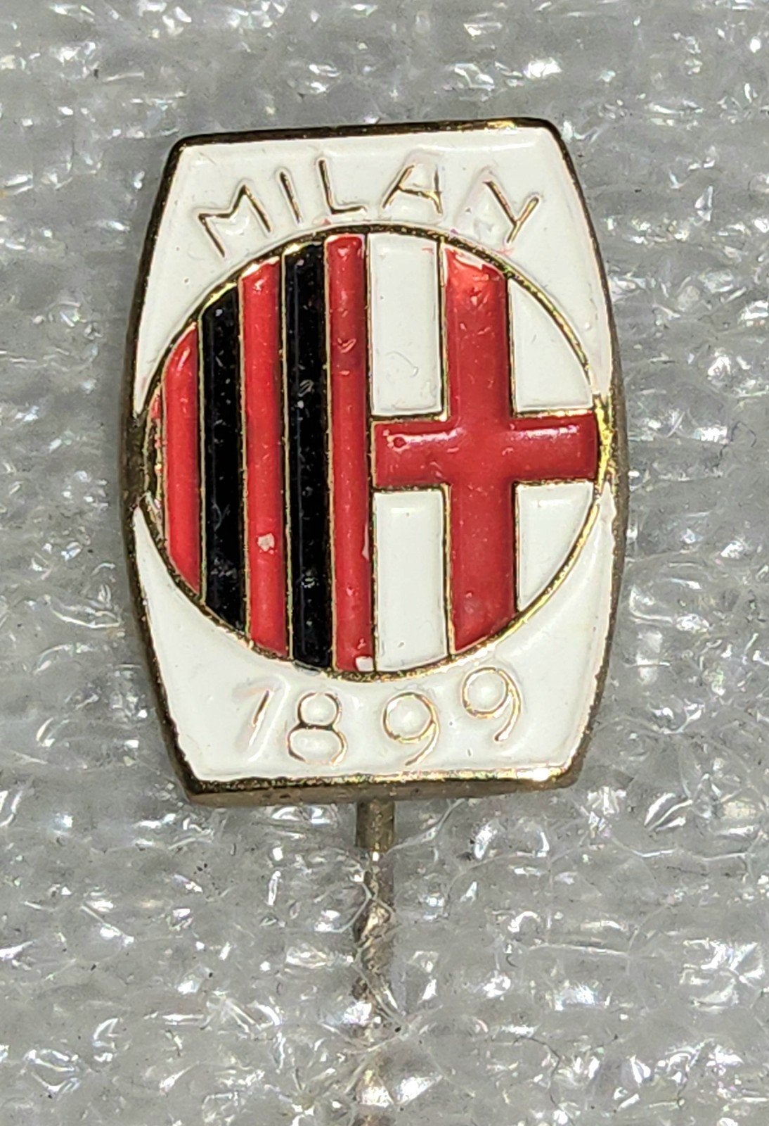 Speldje AC Milan 1899, Ophalen of Verzenden, Gebruikt, Sport, Speldje of Pin