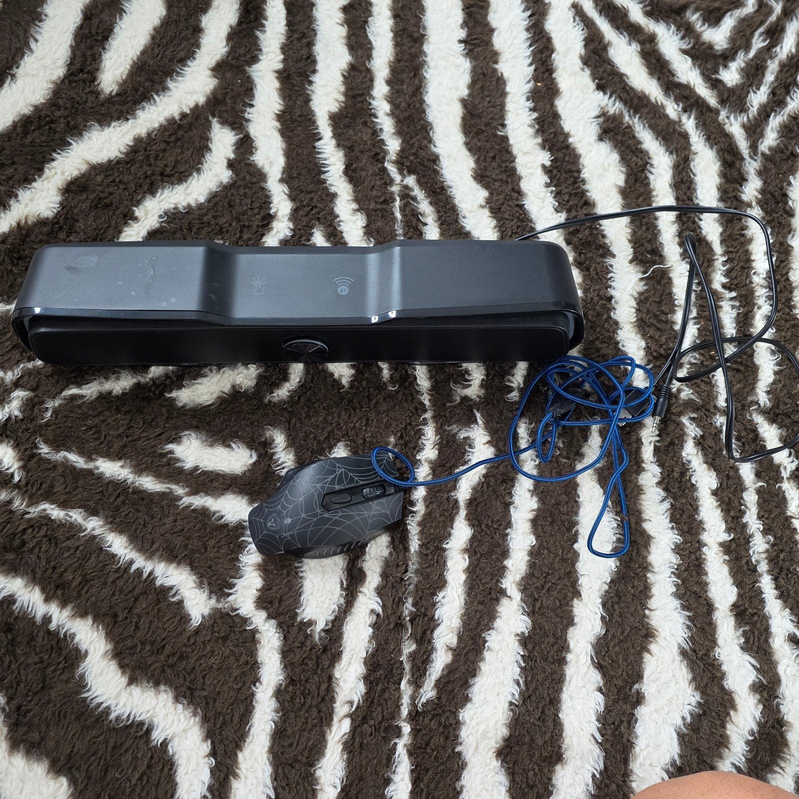 Battletron Gaming Soundbar met Bluetooth en Gaming Muis, Verzenden, Zo goed als nieuw, Audiokanaal 2, Battletron Gaming