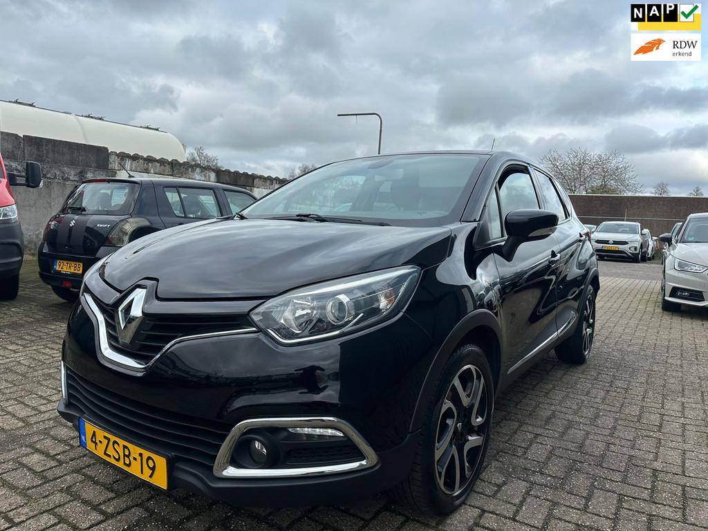 Renault Captur 0.9 TCe Dynamique CLIMA/ CAMERA/ NWE KETTING!, Voorwielaandrijving, Stof, Gebruikt, Zwart
