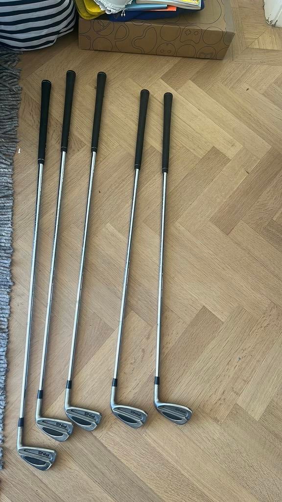 Ping s59 ijzers 3 4 5 9 wedge, Sport en Fitness, Golf, Ophalen of Verzenden, Gebruikt, Club, Ping