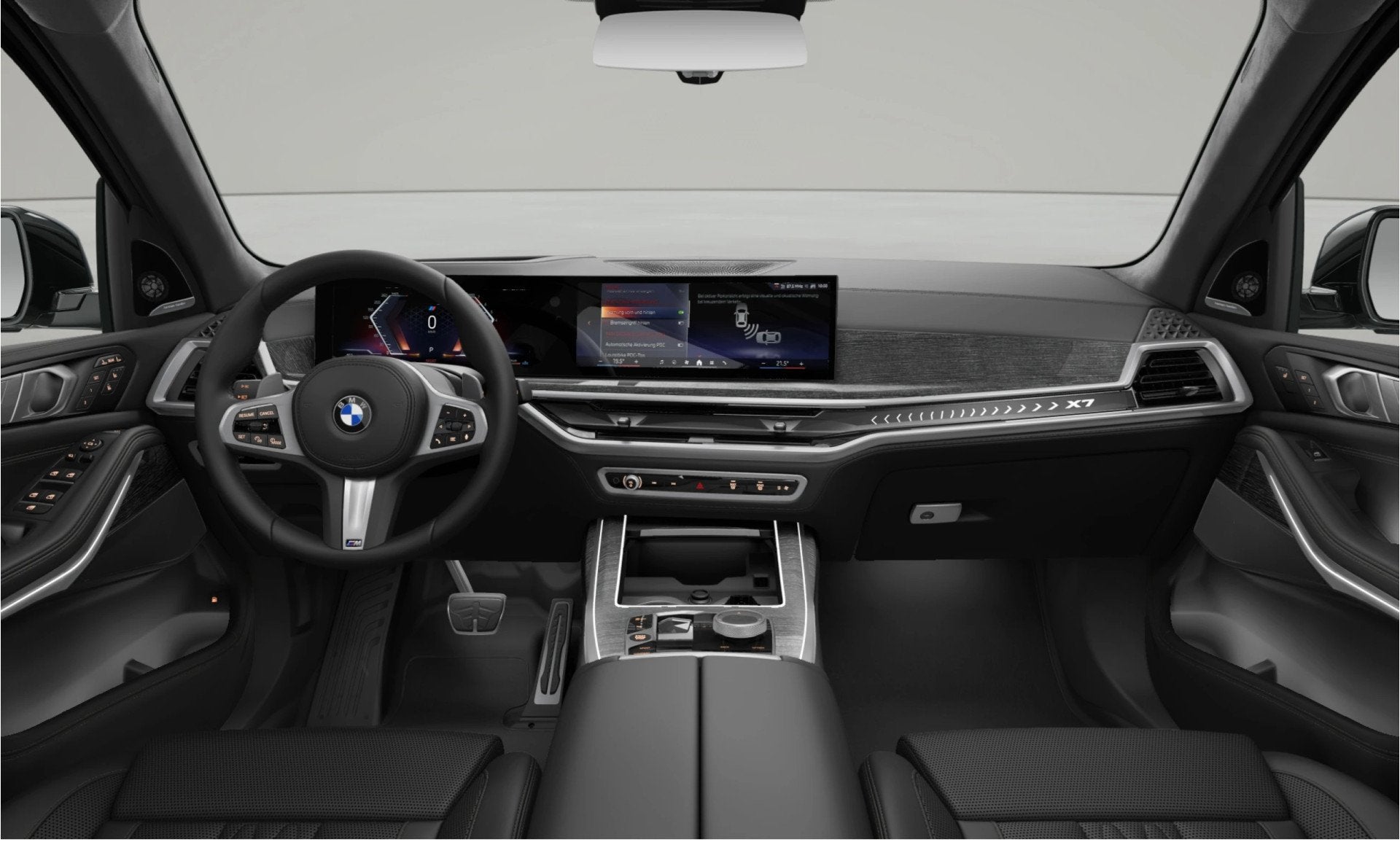 BMW X7 xDrive40i M-Sport Pro - 7-Zits - Executive Drive Pro, Auto's, Gebruikt, Lichtsensor, 7 stoelen, Zwart